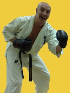 Simon at Folkestone Karate.